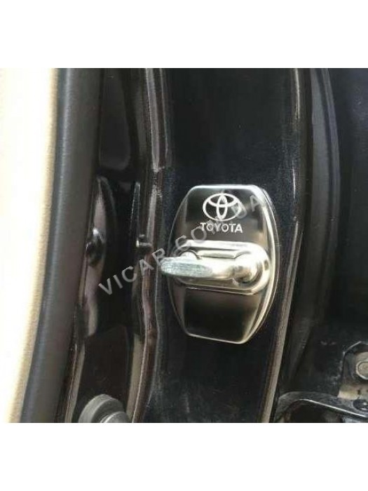 Накладки на петли дверных замков с logo Toyota